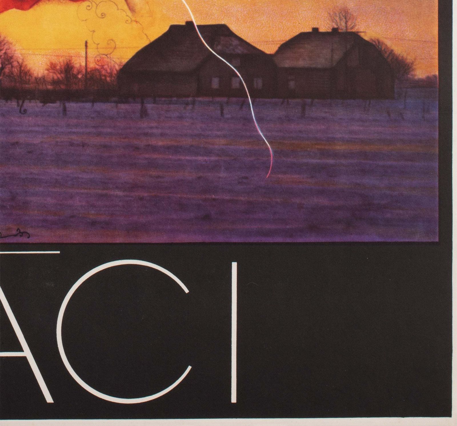 photo furniture The Birds 1970 Czech A1 Film Poster, Vyletal