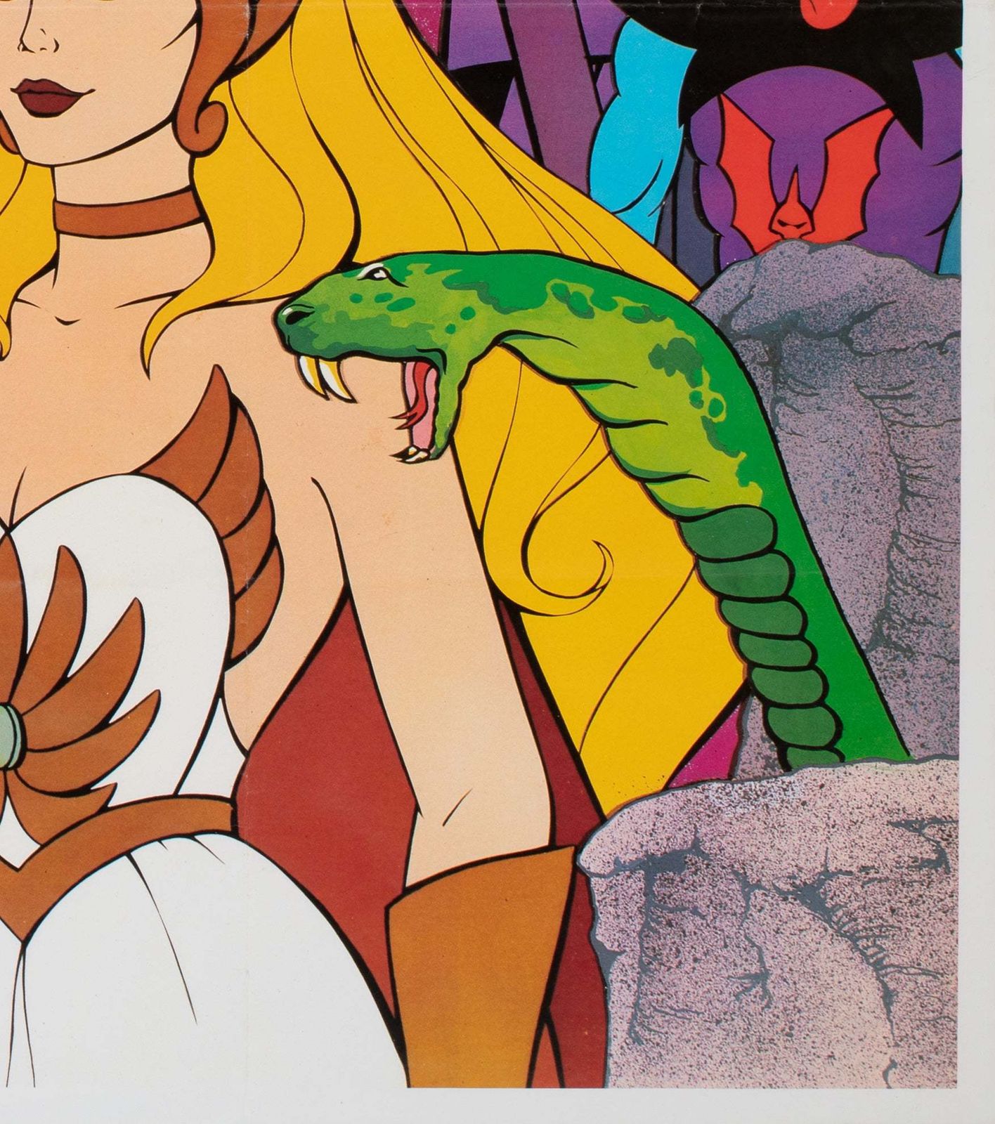 He Man & She Ra The Secret Of The Sword 1985 Uk Quad Film Poster photo vintage