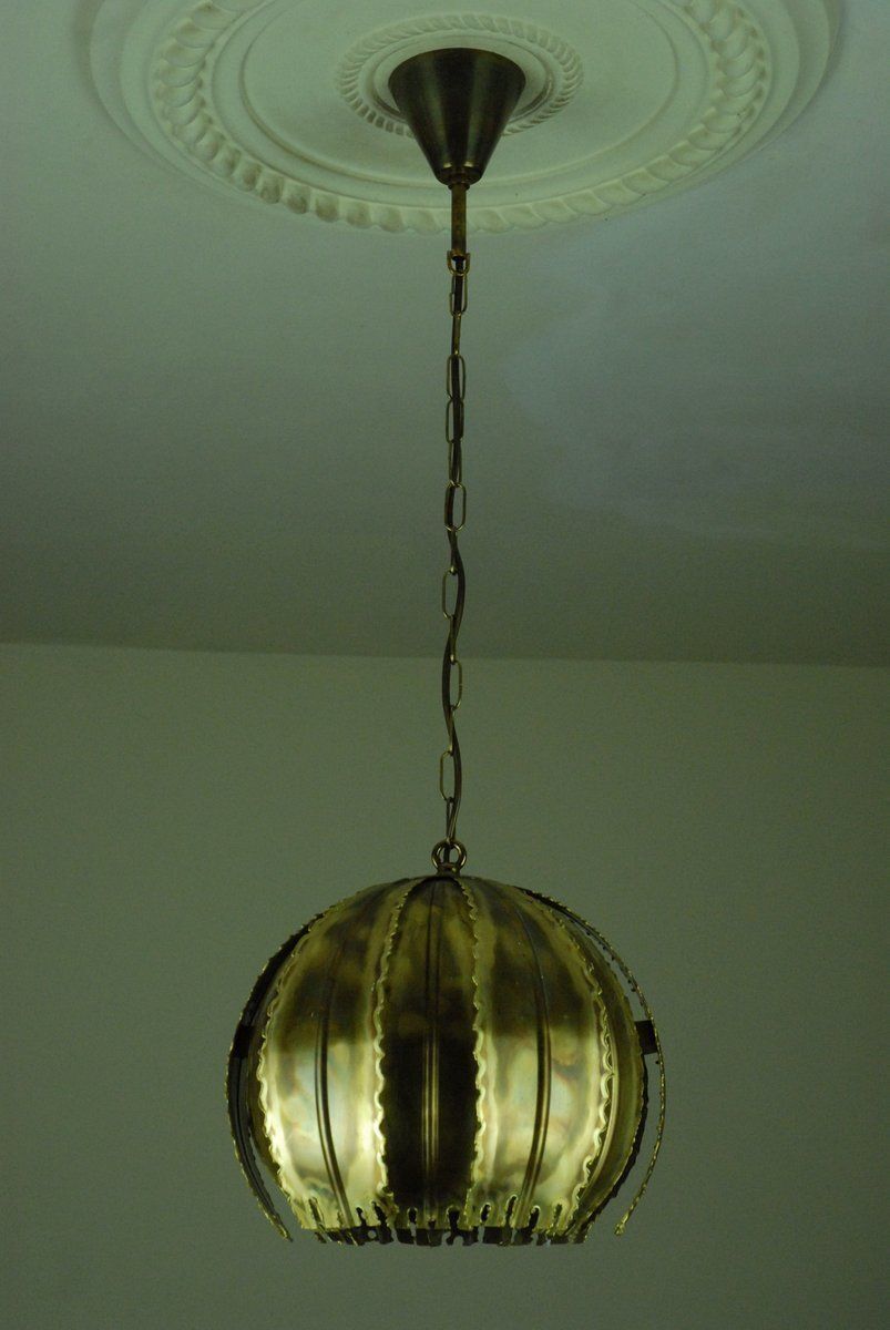 photo for sale Poppy Pendant Light By Svend Aage Holm Sorensen For Holm Sorensen & Co, 1970s