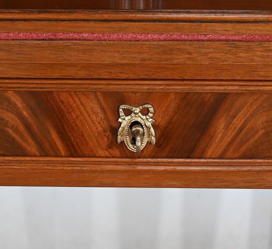 photo vinterior Small Mahogany Bonheur Du Jour, Louis XVI Style, Mid 19th Century
