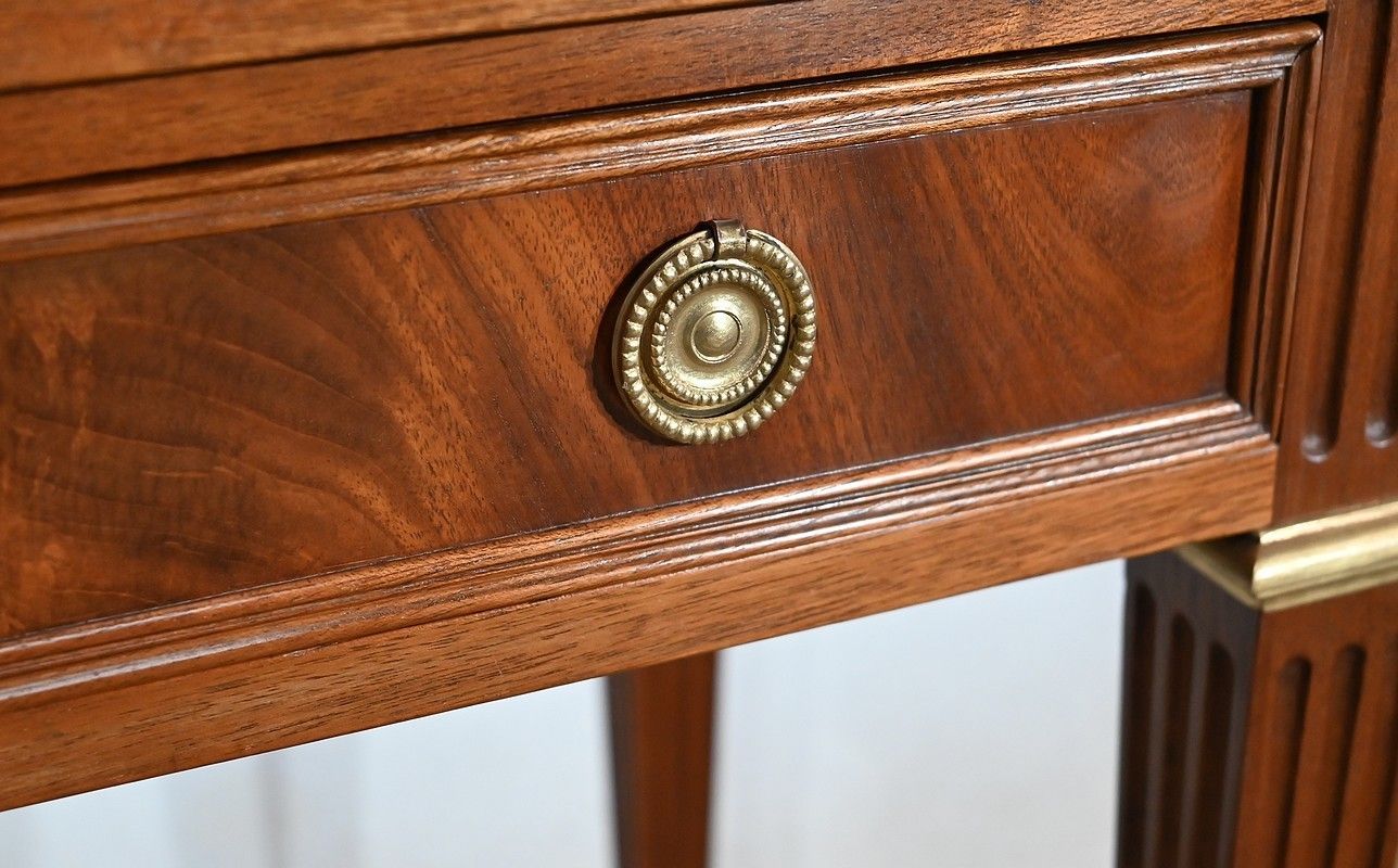 photo buy Small Mahogany Bonheur Du Jour, Louis XVI Style, Mid 19th Century
