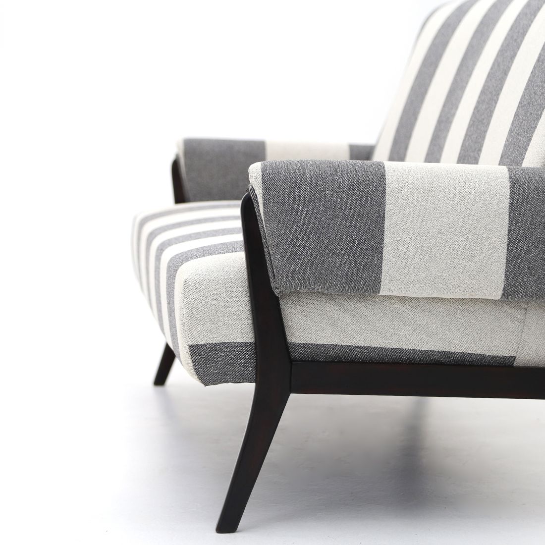 3 Seater Sofa With Wooden Structure, 1950s photo for sale