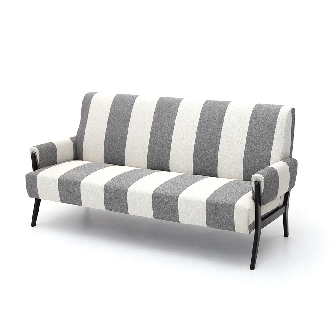 3 Seater Sofa With Wooden Structure, 1950s photo vinterior