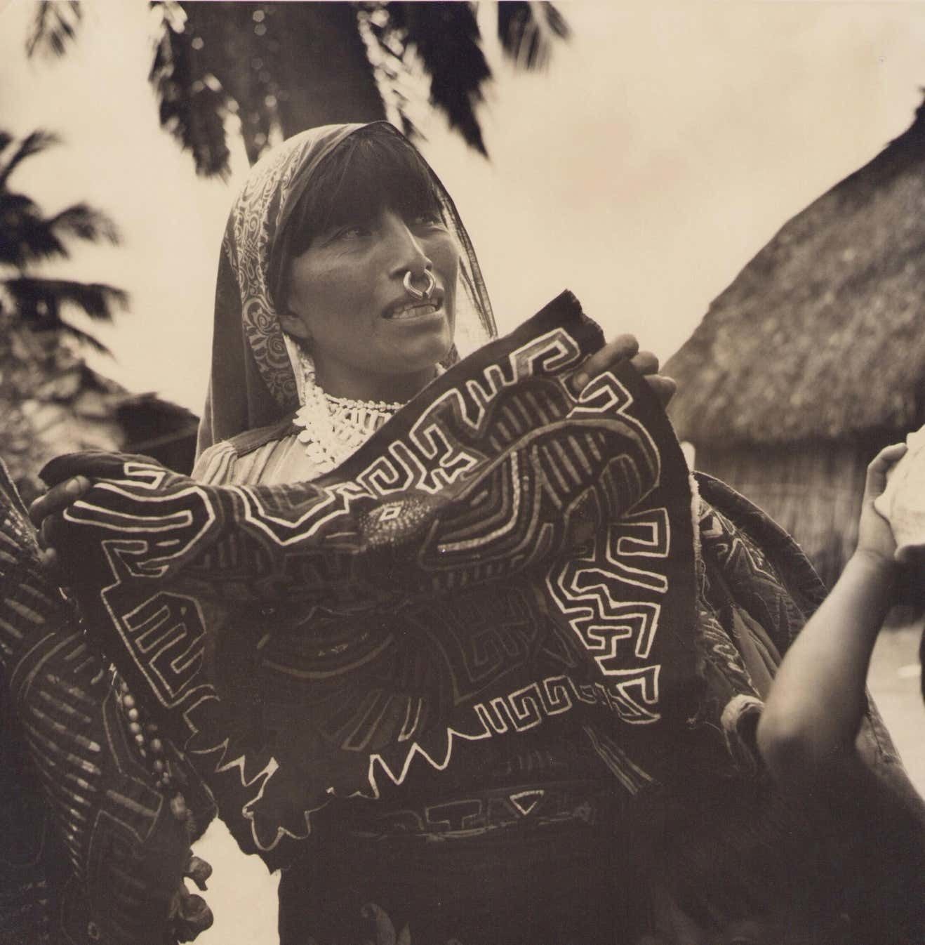 Panama, Woman, Tradition, Black And White Photography 1960s