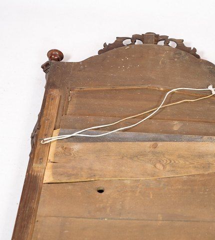 photo furniture Mirror Made In Mahogany With Carvings, Denmark, 1880