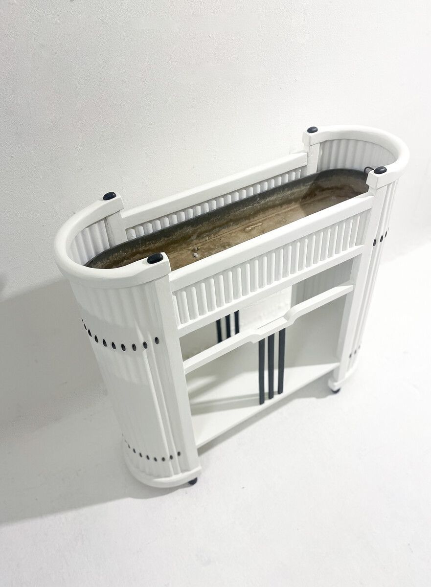 Early Mid Century Planter By Hans Günther Reinstein For Vereinigte Möbelfabriken Germania photo for sale