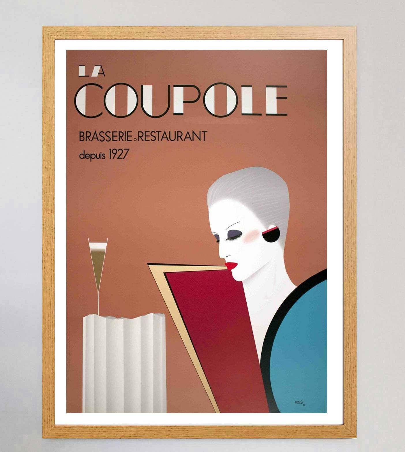 La Coupole   Razzia  Original Vintage Poster photo Art