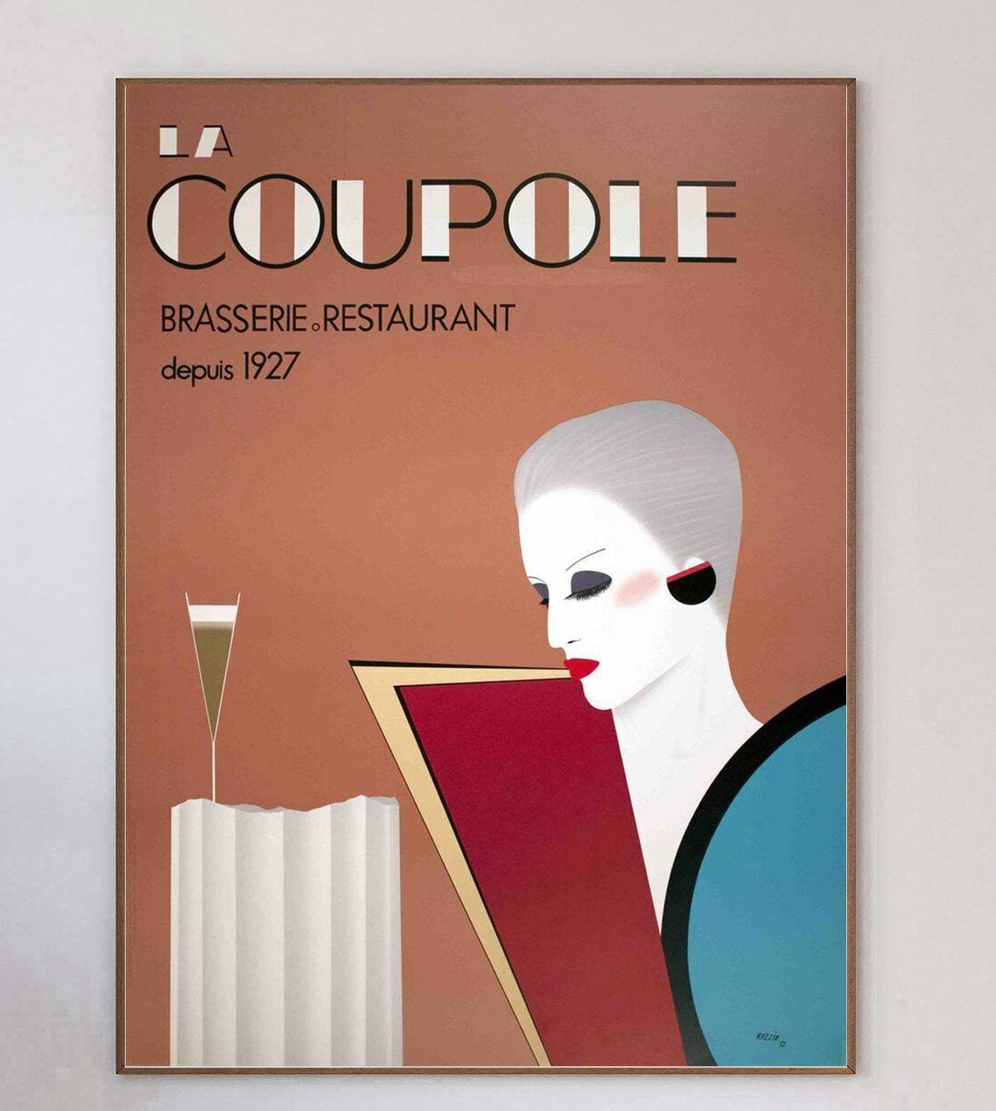 La Coupole   Razzia  Original Vintage Poster photo 789.0