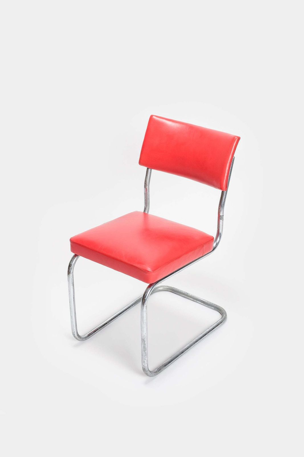 Attr. Mart Stam Bauhaus Steel Tube Chair, 20s photo for sale