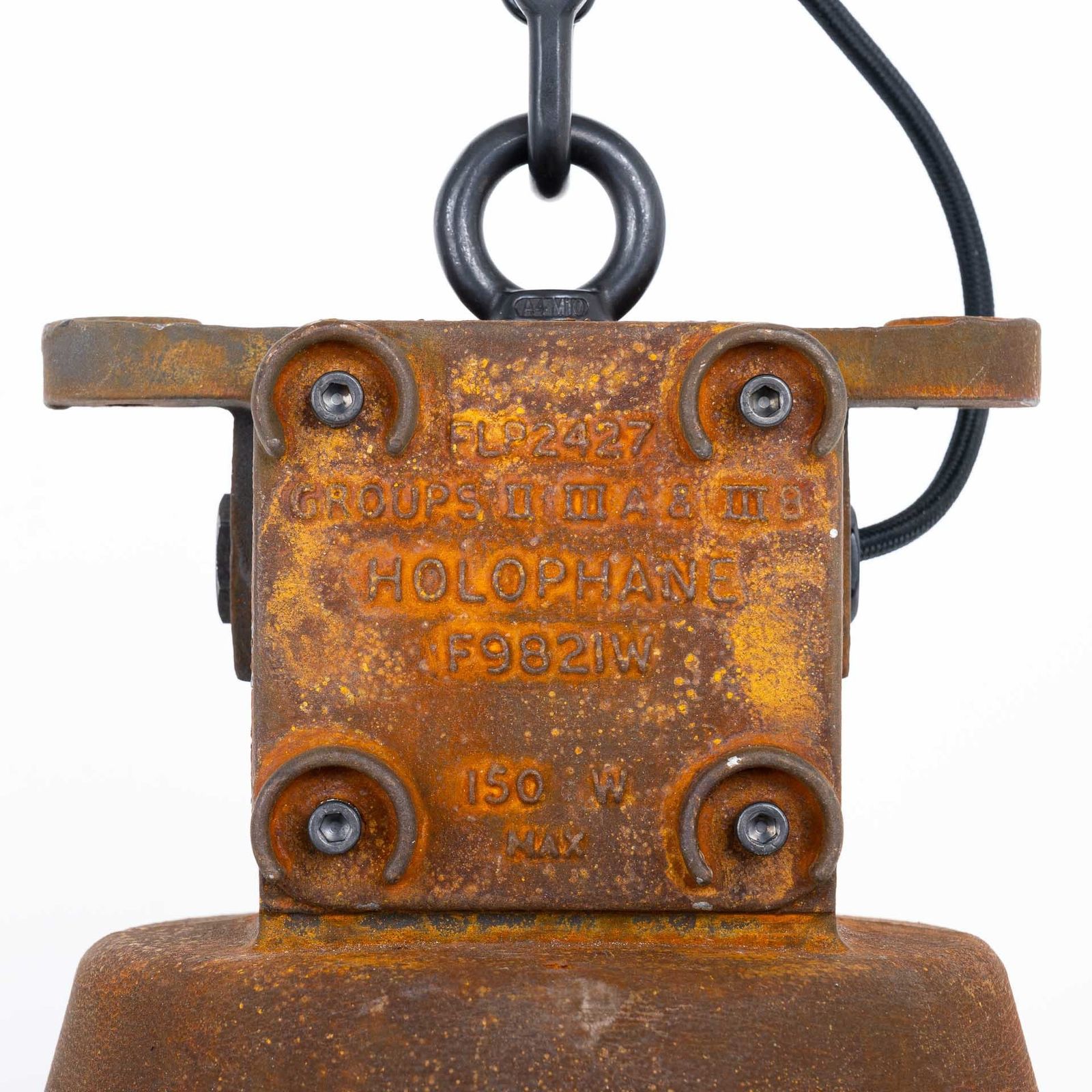 Rusted Explosionproof Industrial Pendant Lights By Holophane photo furniture