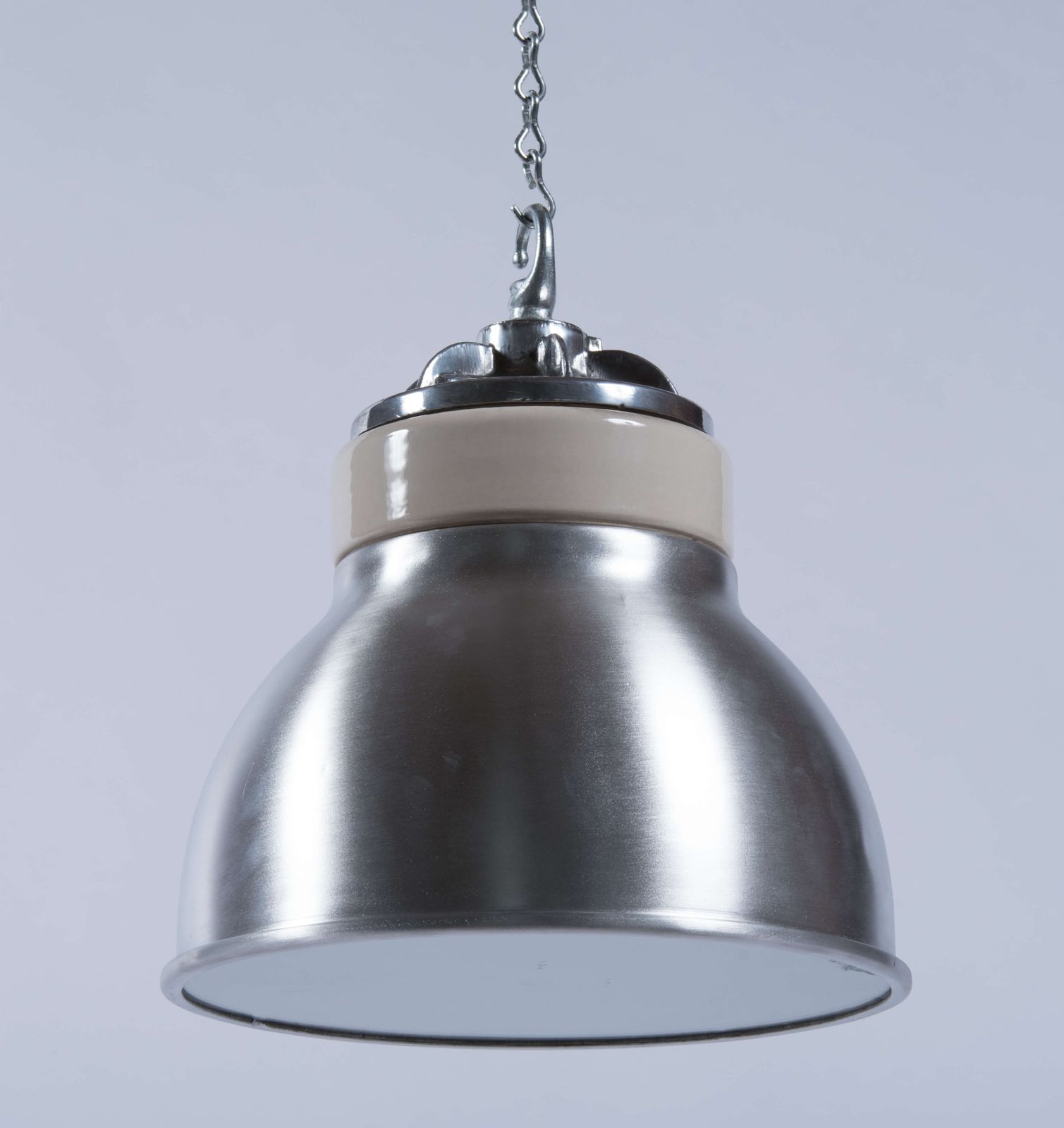 Vintage Industrial Pendant Lights Reclaimed From Ceramics Factory