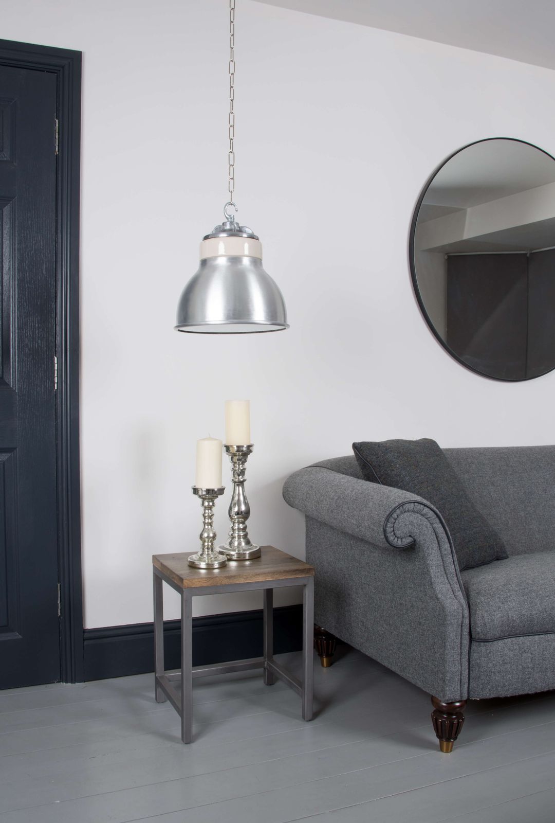 Vintage Industrial Pendant Lights Reclaimed From Ceramics Factory photo 395.0