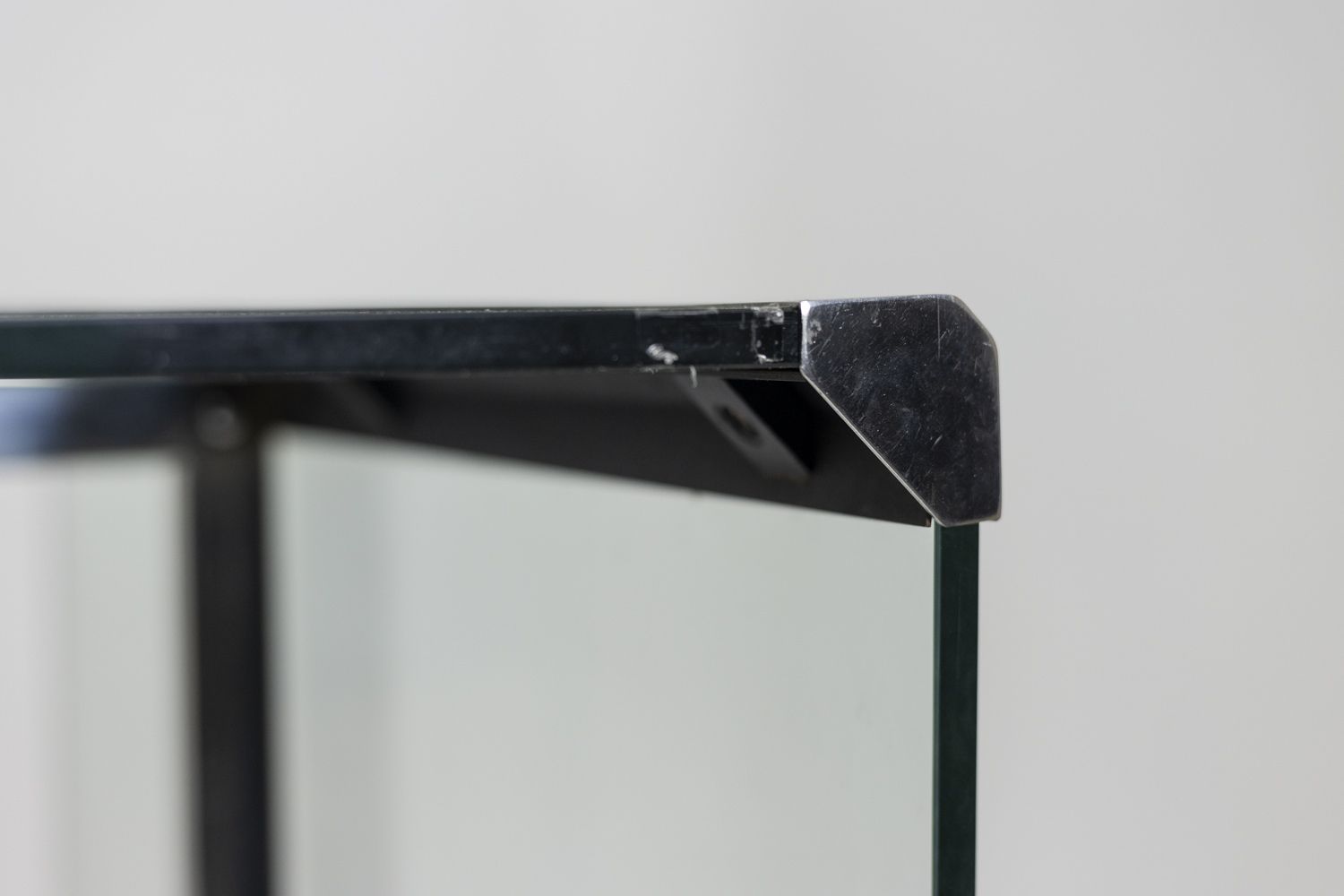 photo furniture Gallotti&Radice, Desk In Glass, 1970s