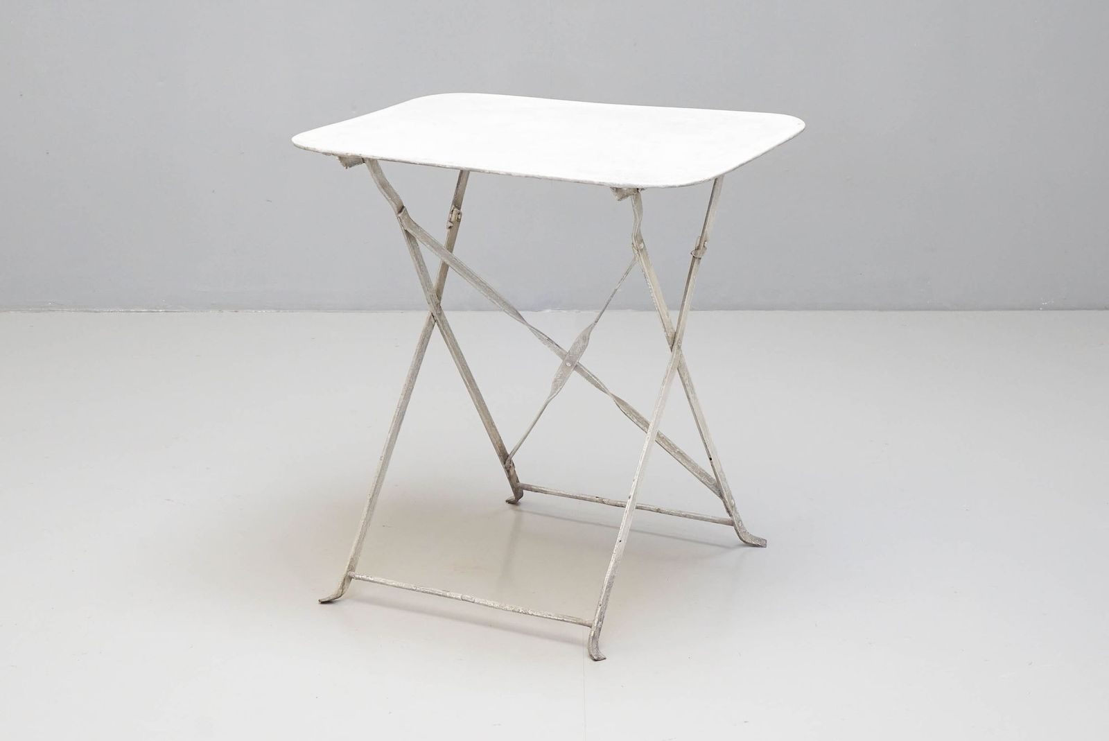 Folding Garden Table, 1930s, Steel photo furniture