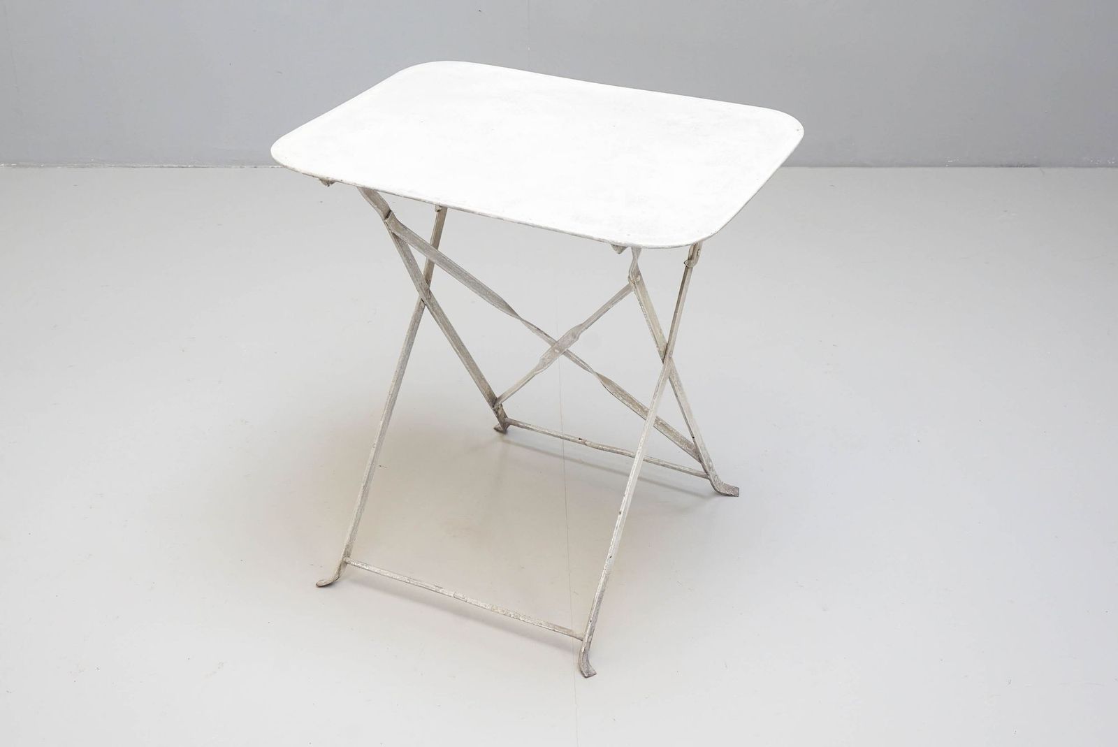 Folding Garden Table, 1930s, Steel photo Garden Furniture