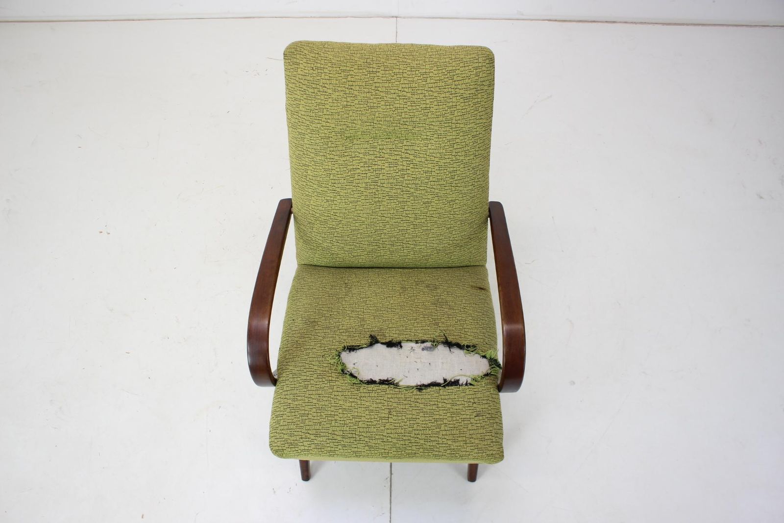1960s Beech Armchair By Jaroslav Smidek For Ton, Czechoslovakia photo buy