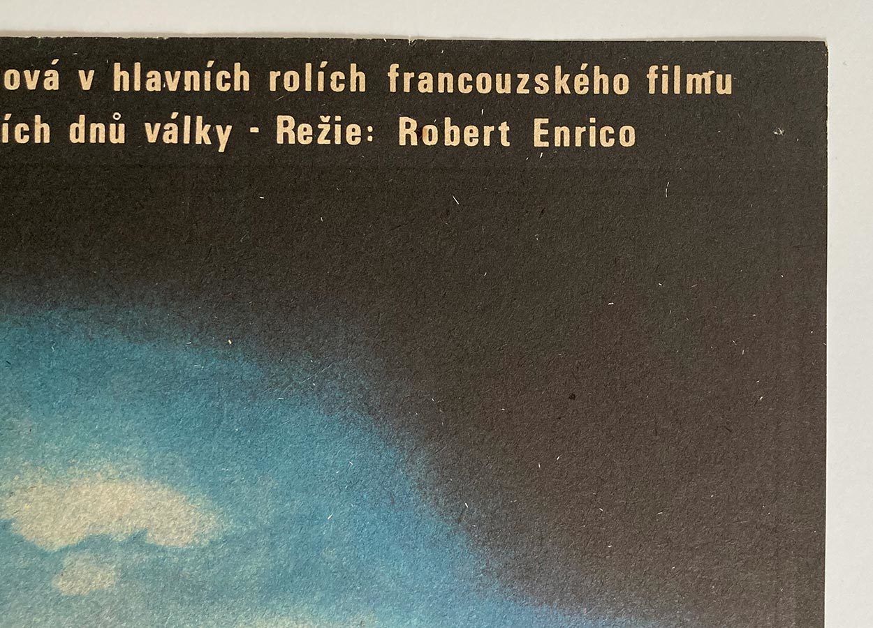 Original Film Poster, The Old Gun, Zdeněk Vlach, 1976, Genuine Czech Vintage Print photo for sale