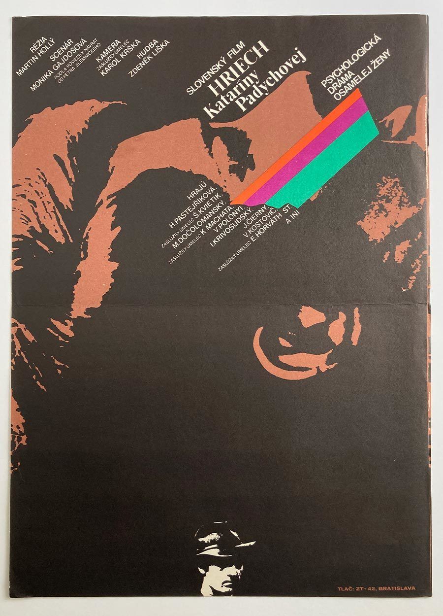 Movie Poster, Sin Of Katarina Padychova, Milan Veselý, 1973