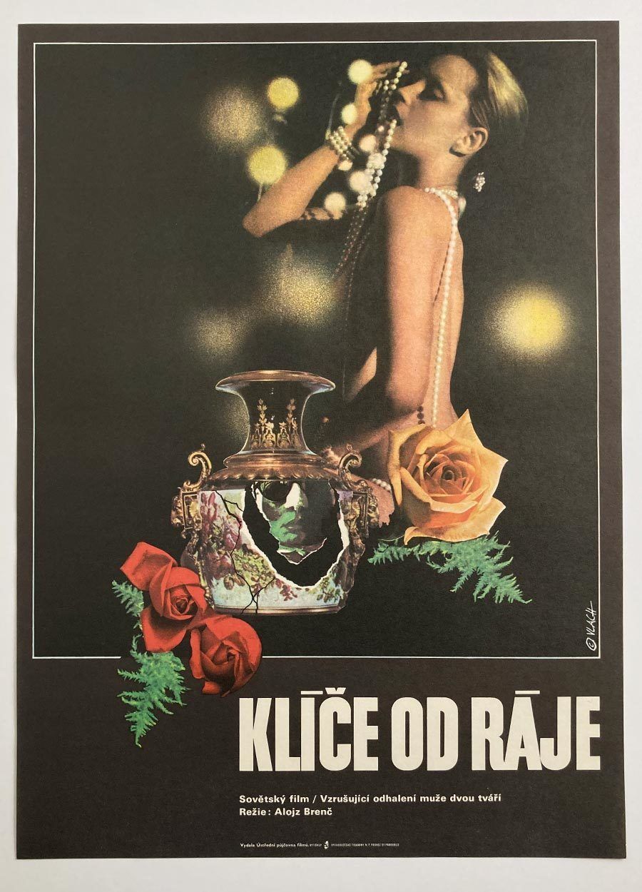 Movie Poster, Keys From The Paradise, Zdeněk Vlach, 1977