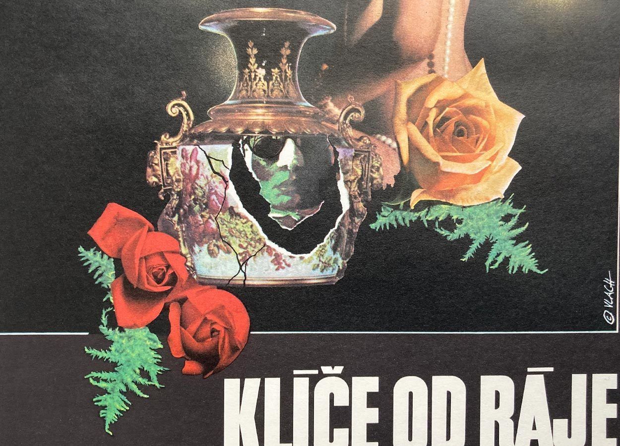 Movie Poster, Keys From The Paradise, Zdeněk Vlach, 1977 photo for sale