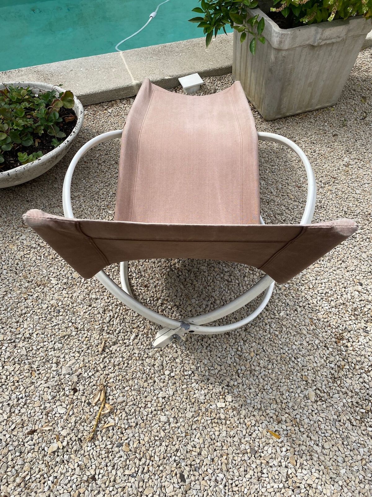 Roger Lecal Rocking Lounge Chair, Jetstar Model, 1975 photo furniture