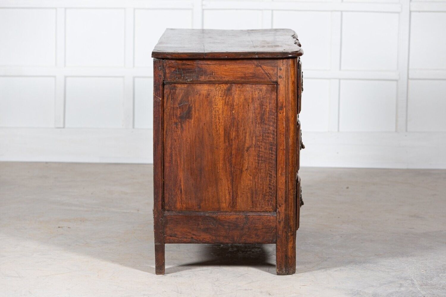 18thc French Walnut Bombe Chest Commode photo buy