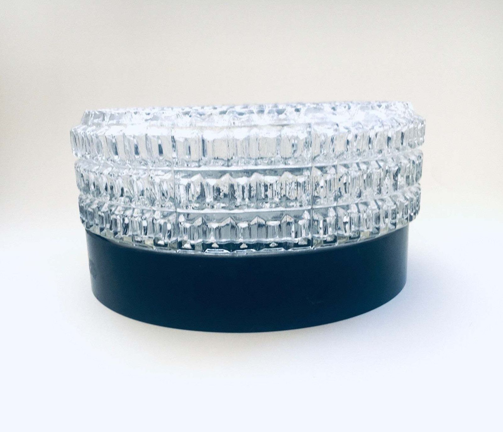 Mcm Beehive Glass Sconce Wall Lamp, Uk 1960's photo 143.84