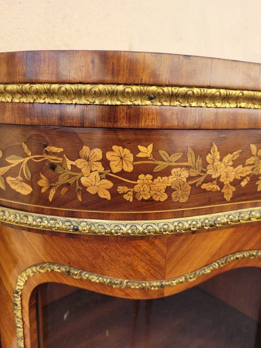 Sideboard In Marquetry And Bronze, Napoleon III, Xixth Century photo vinterior