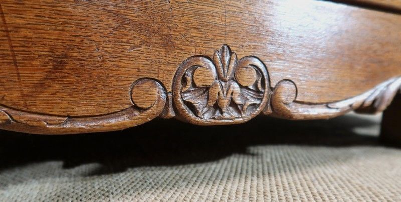photo vinterior Property Sideboard In Oak, Louis Philippe Style   Late 19th Century