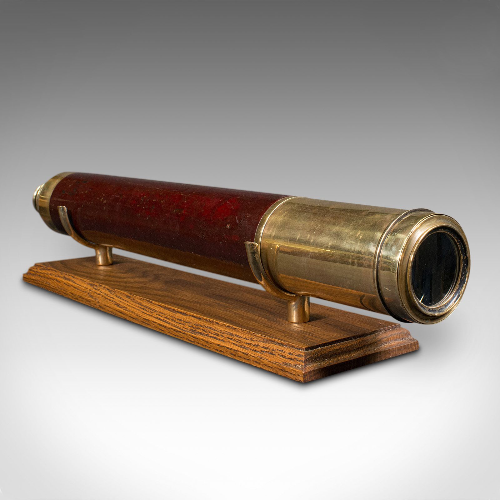 Antique Day Or Night Telescope, English, Terrestrial, Henry Ward photo 1425.0