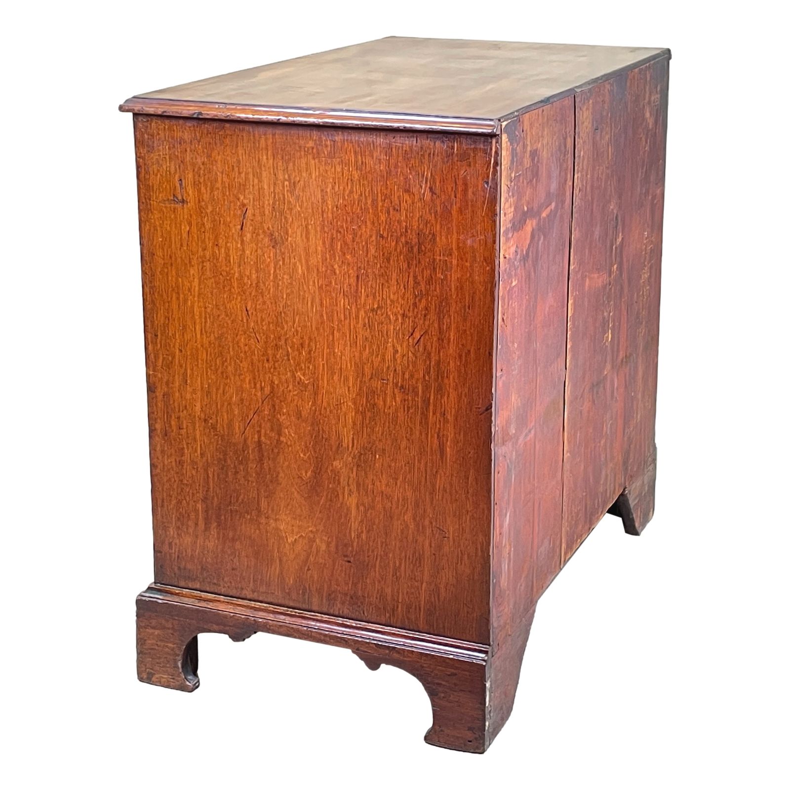 Georgian 18th Century Mahogany Chest With A Slide (England, Circa 1760) photo vinterior