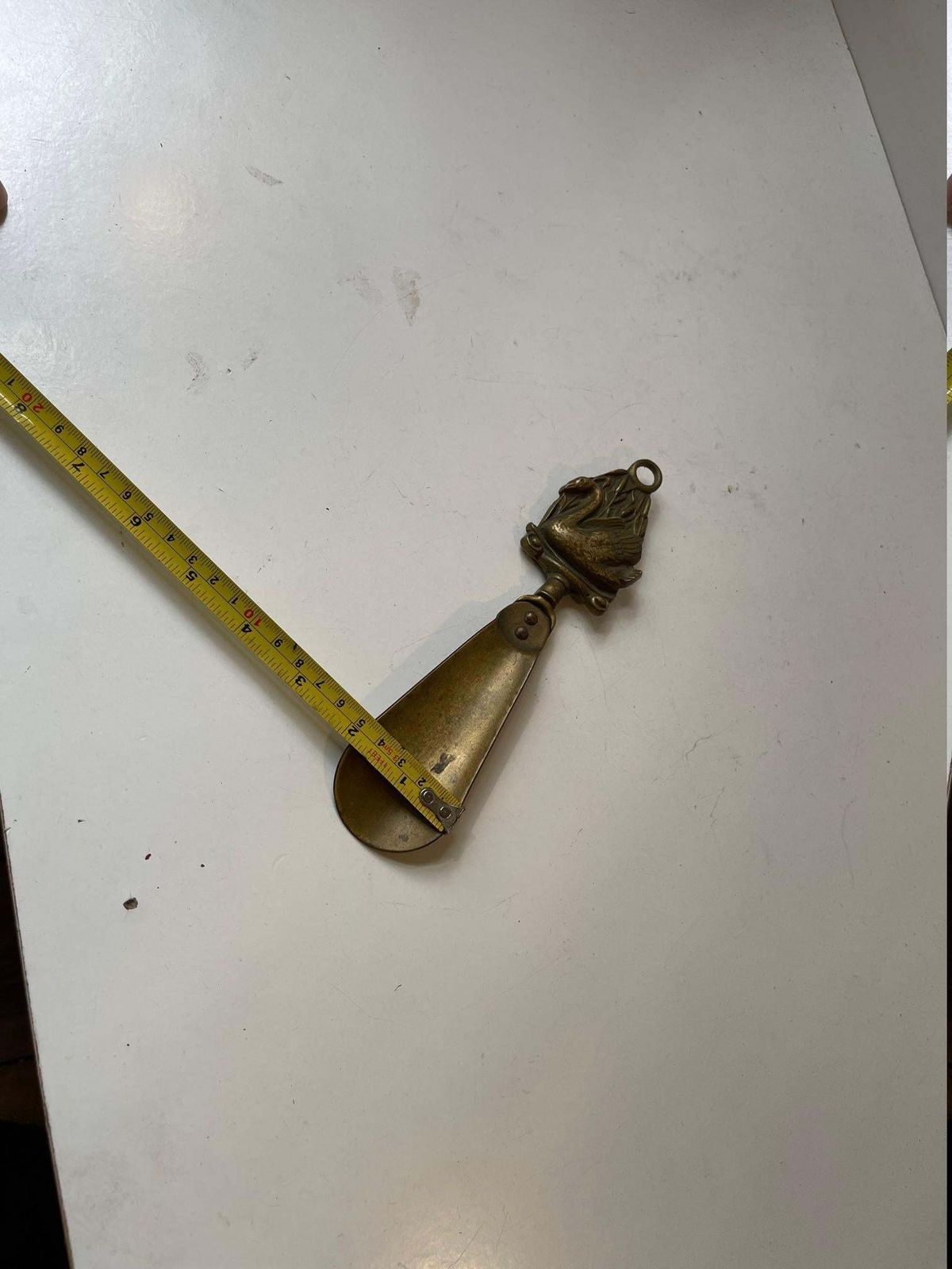 Antique English Brass Shoe Horn From Cross & Assinder, Birmingham photo buy