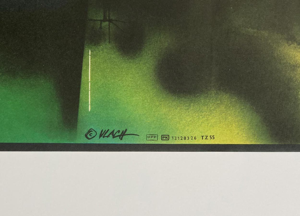 Original Film Poster, Fateful Sunday, Zdeněk Vlach, 1984, Genuine Czech Vintage Print photo 51.0