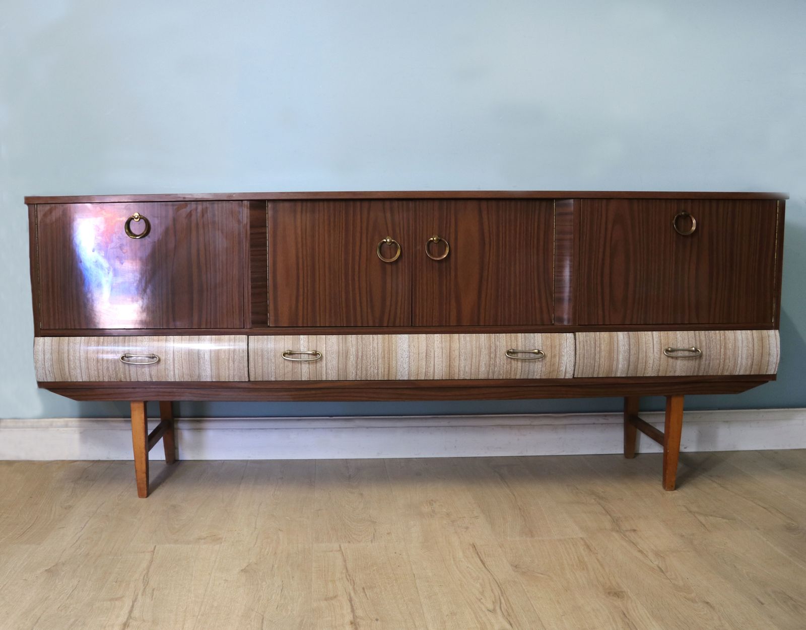 Mid Century Retro Sideboard, 1950s photo furniture