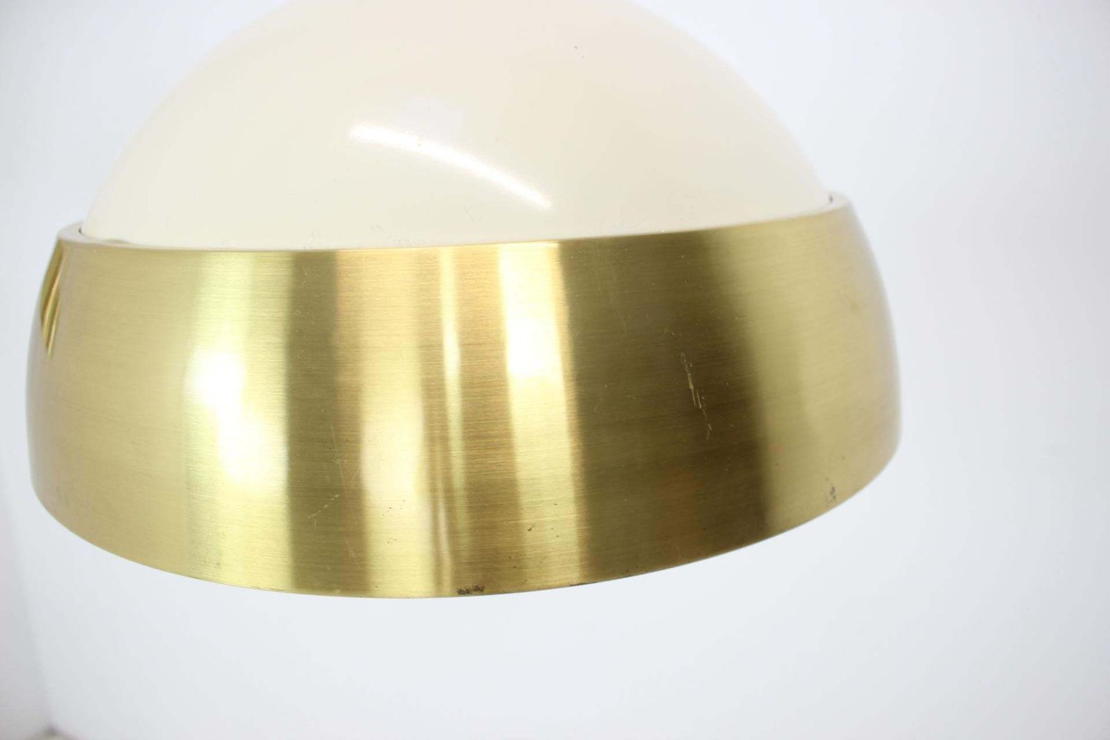 photo furniture Set Van Twee Space Age Hanglampen Van Napako, Jaren 1970