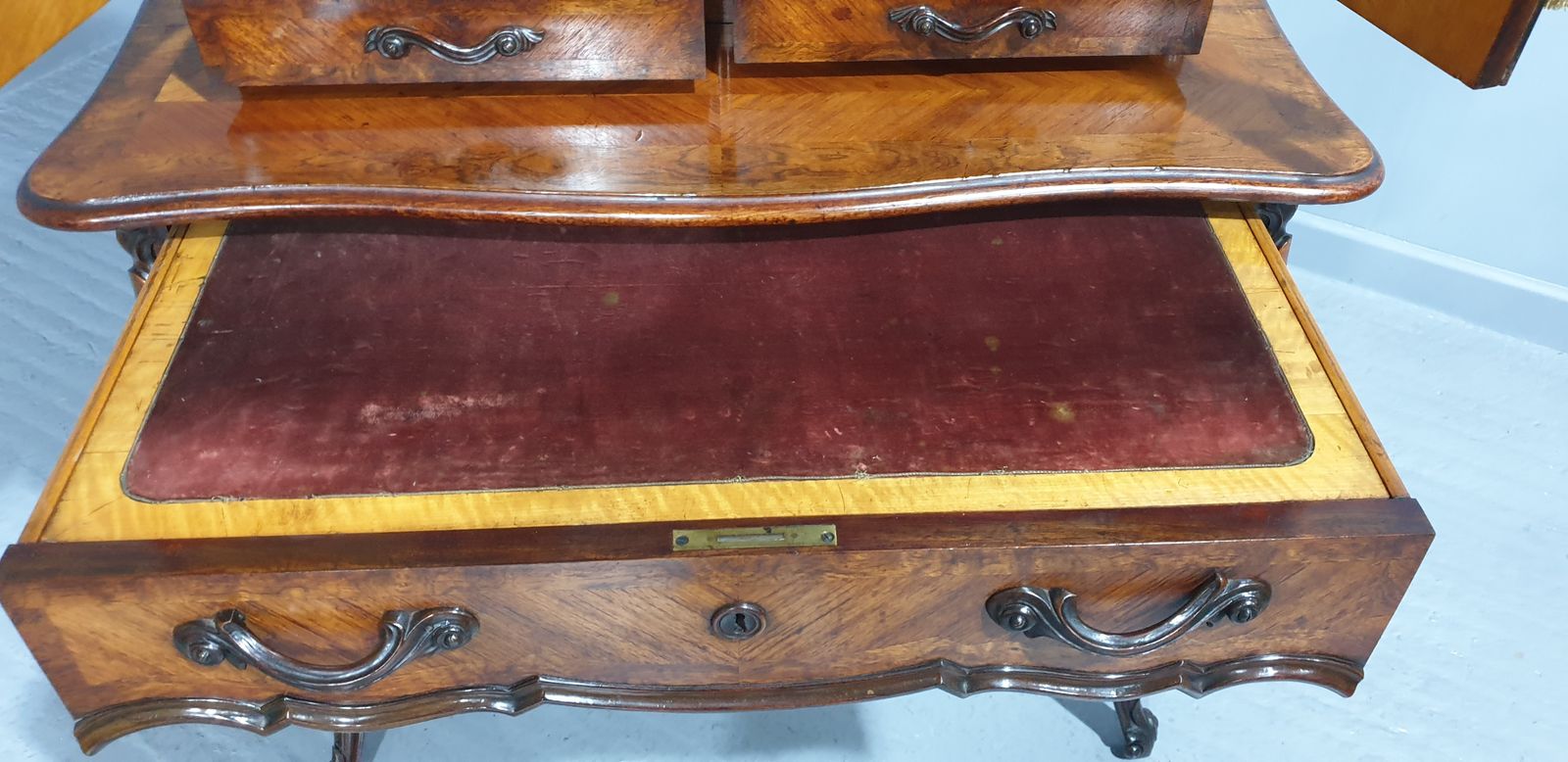 Outstanding French Bonheur Du Jour Desk photo for sale