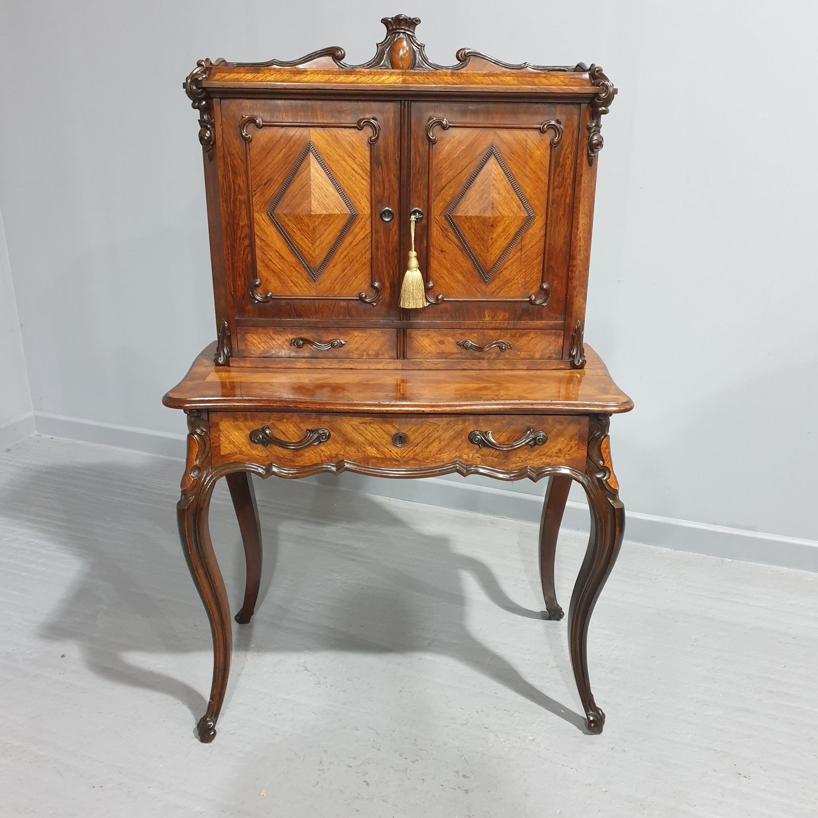 Outstanding French Bonheur Du Jour Desk