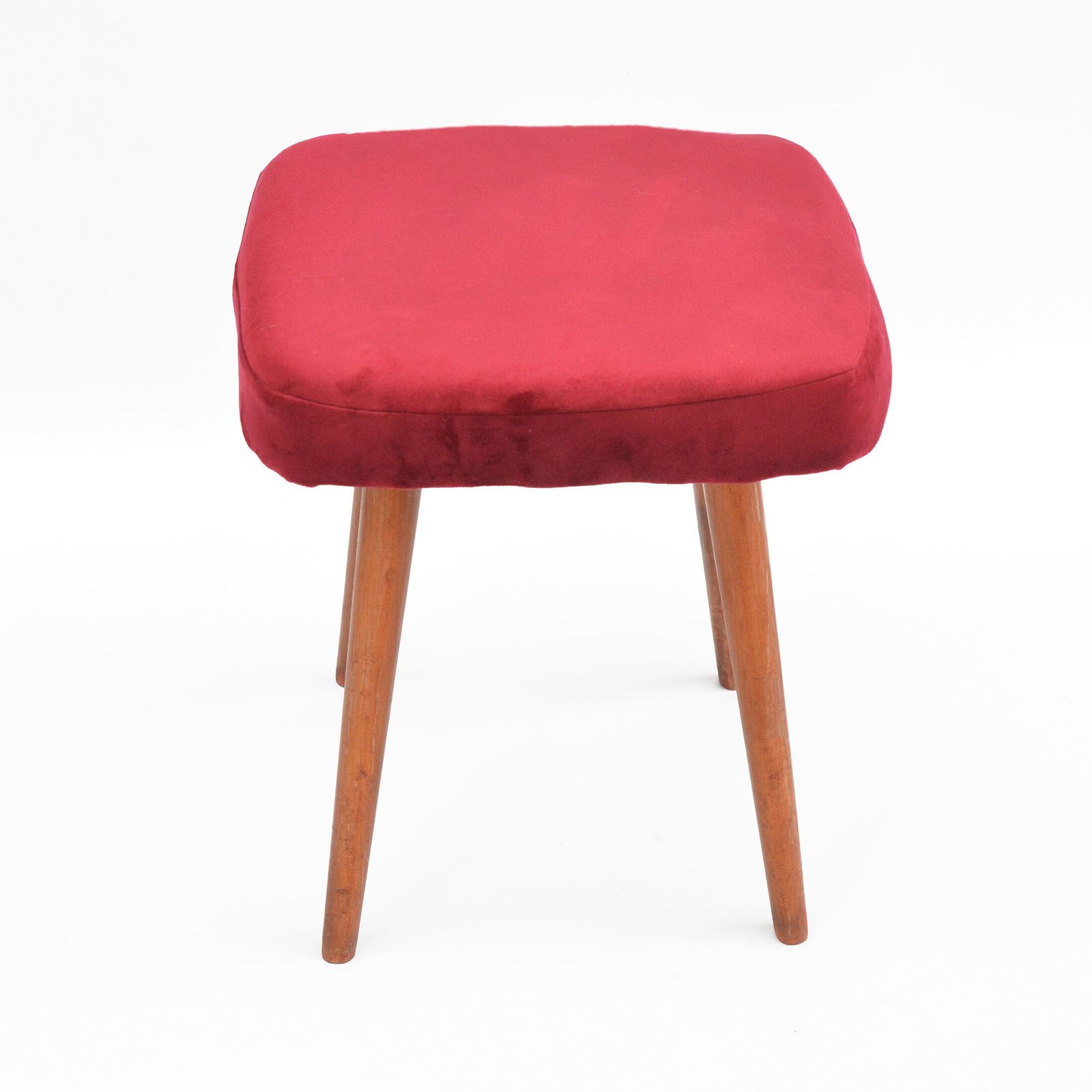 'Dolnośląska Fabryka Mebli' Stool In świebodzice Poland 1960s. photo vintage