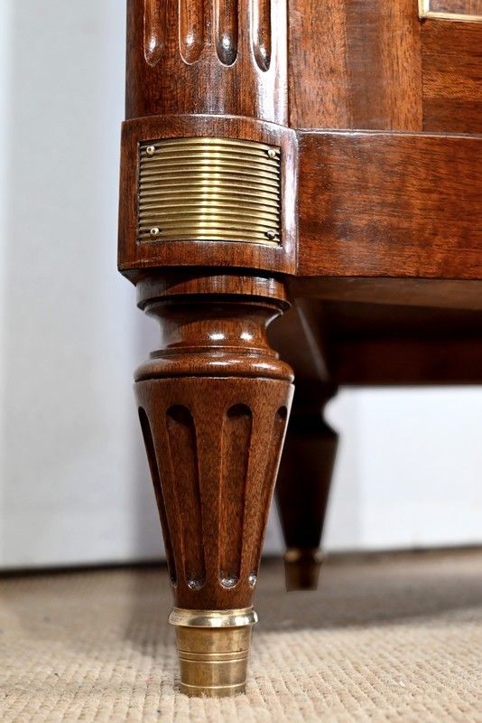 photo for sale Corner In Solid Mahogany, Louis XVI Style   Mid 20th Century