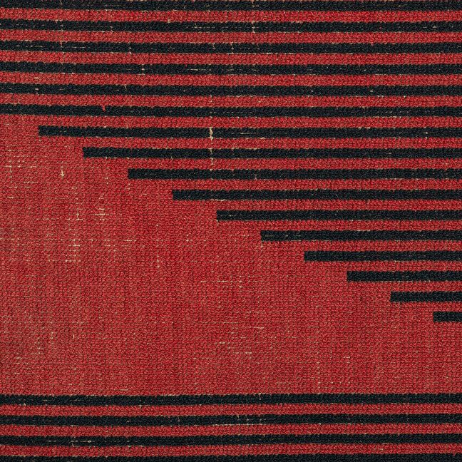 Woven Rug, 1960s, Vintage photo vintage