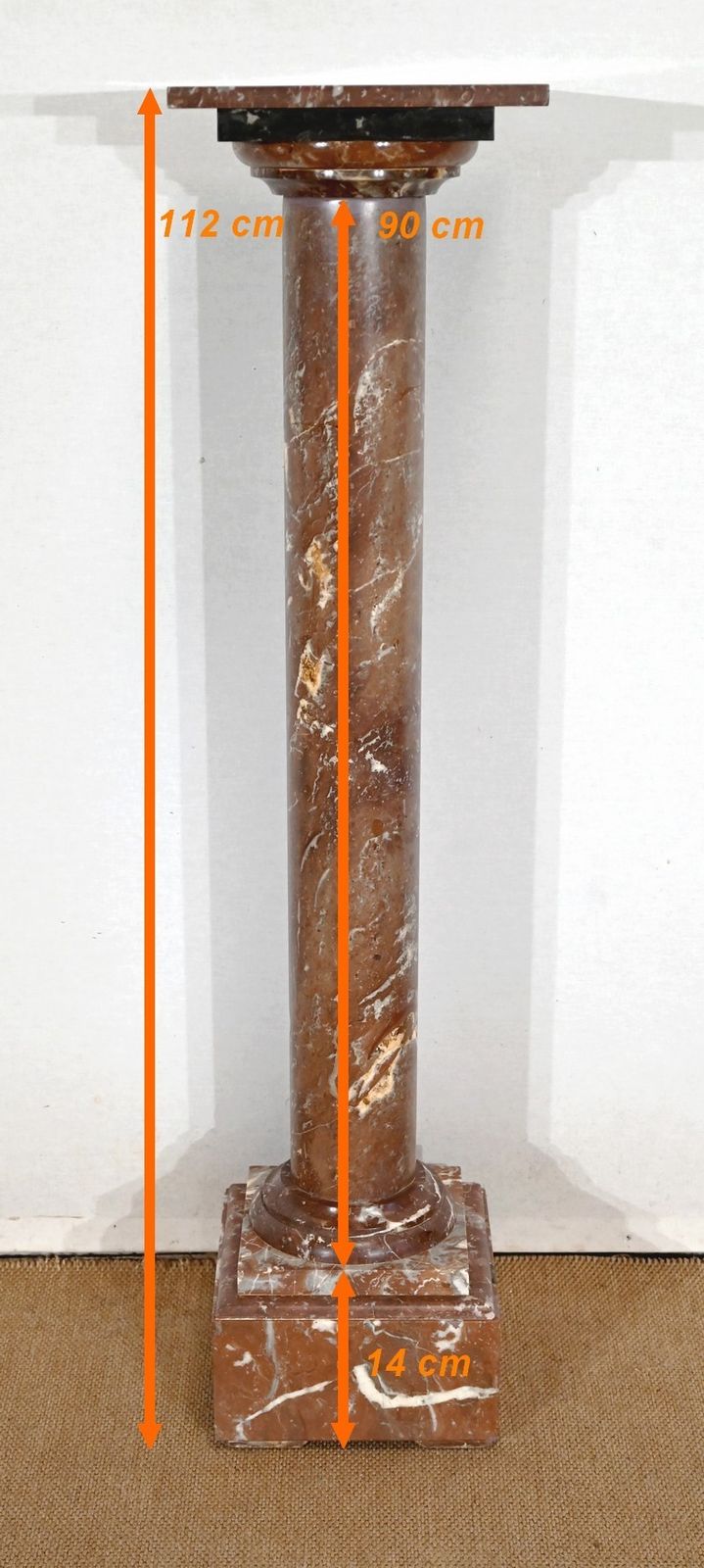 photo buy Marble Column, Late 19th Century