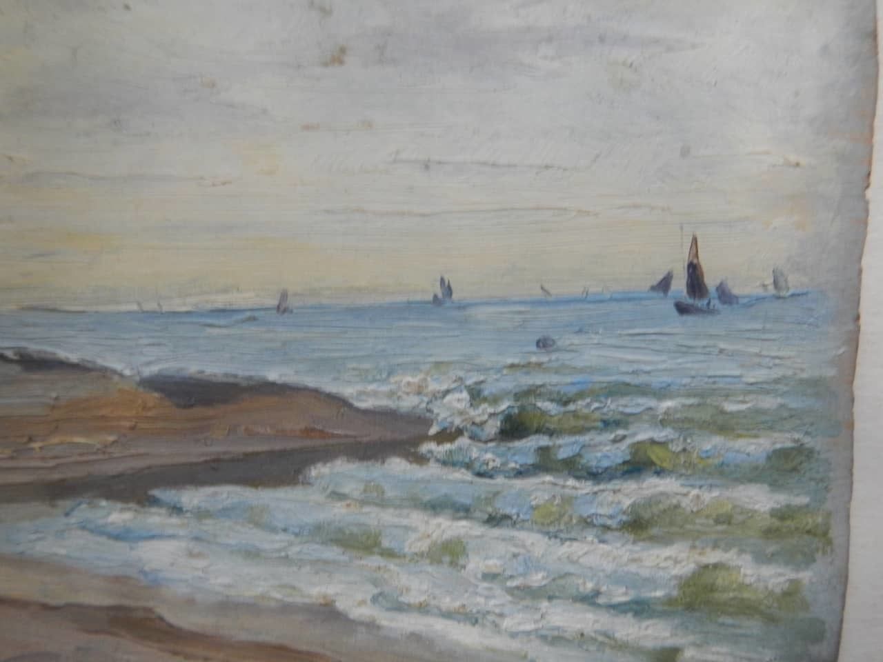 Oil Painting By Des Champs "Ocean" photo furniture