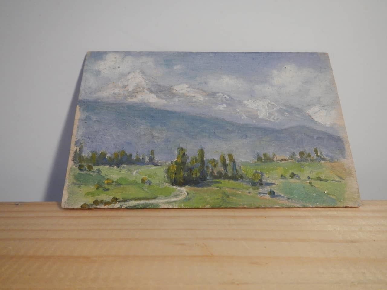 Oil Painting "Die Au Mai "