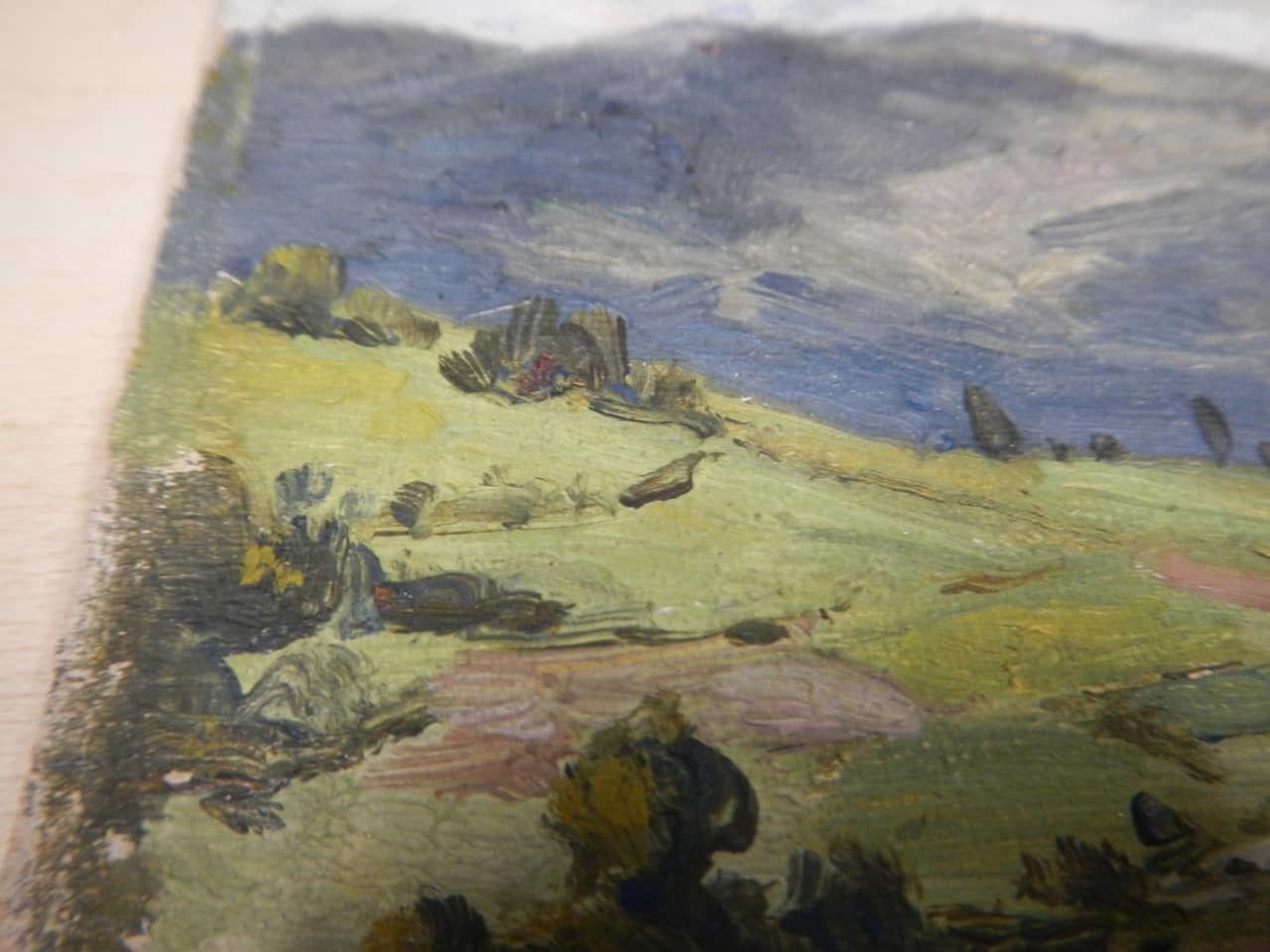 Oil Painting By Des Champs "Pirenes" photo 416.0