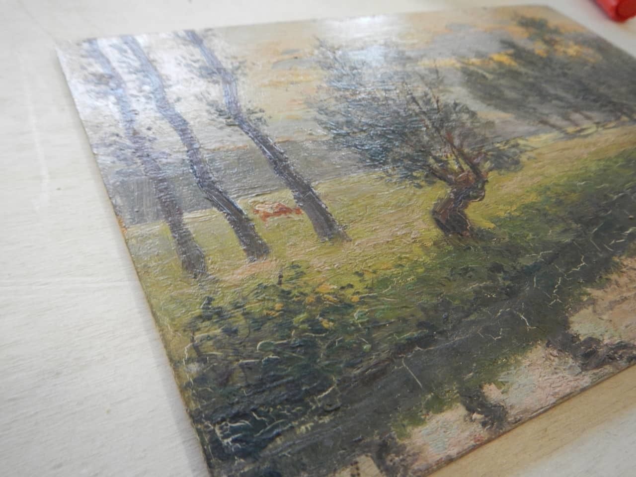 photo furniture Oil Painting By Des Champs "River"
