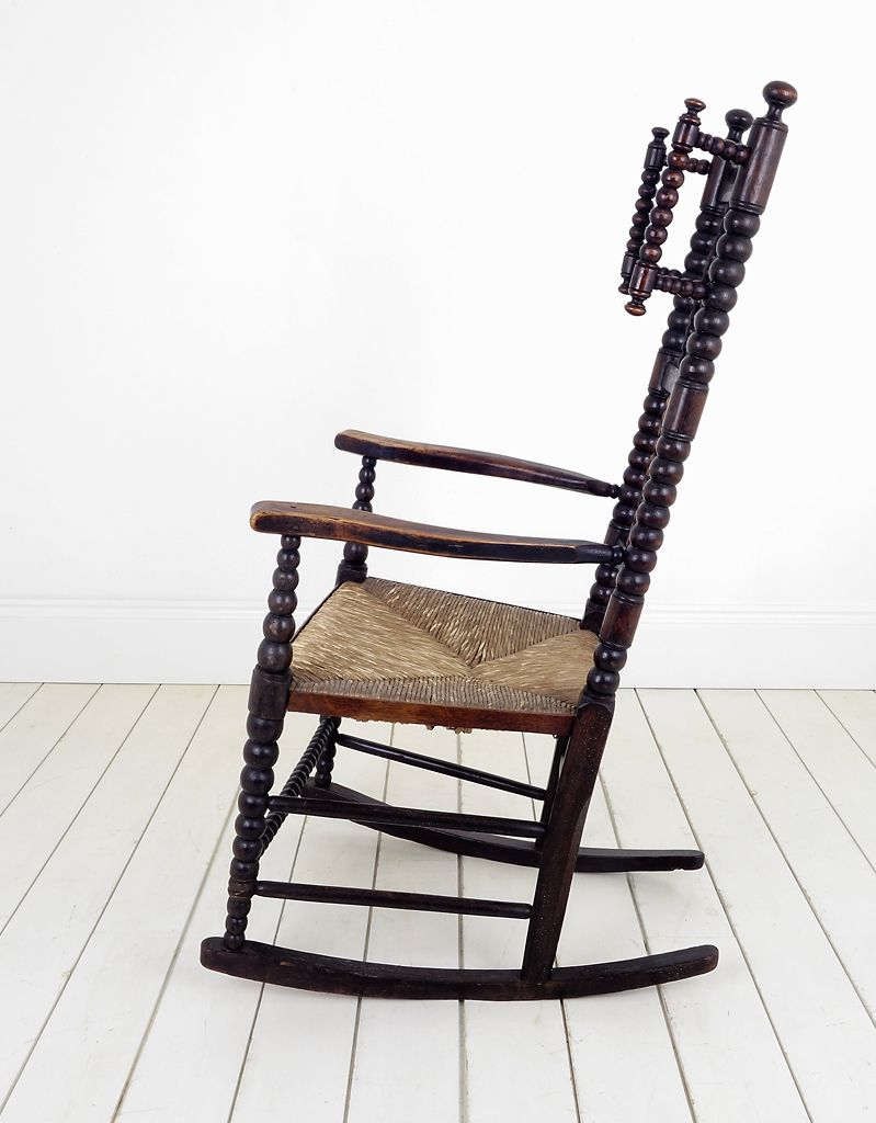 A Lancashire Bobbin Rocking Chair photo Furniture