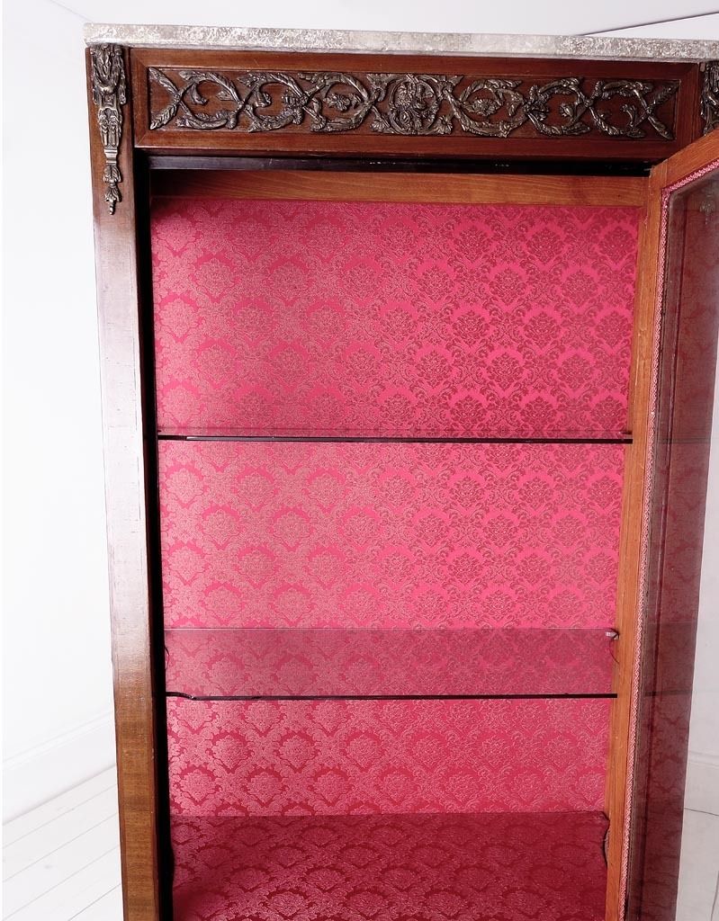 photo furniture French Vitrine, 1900s, Antique