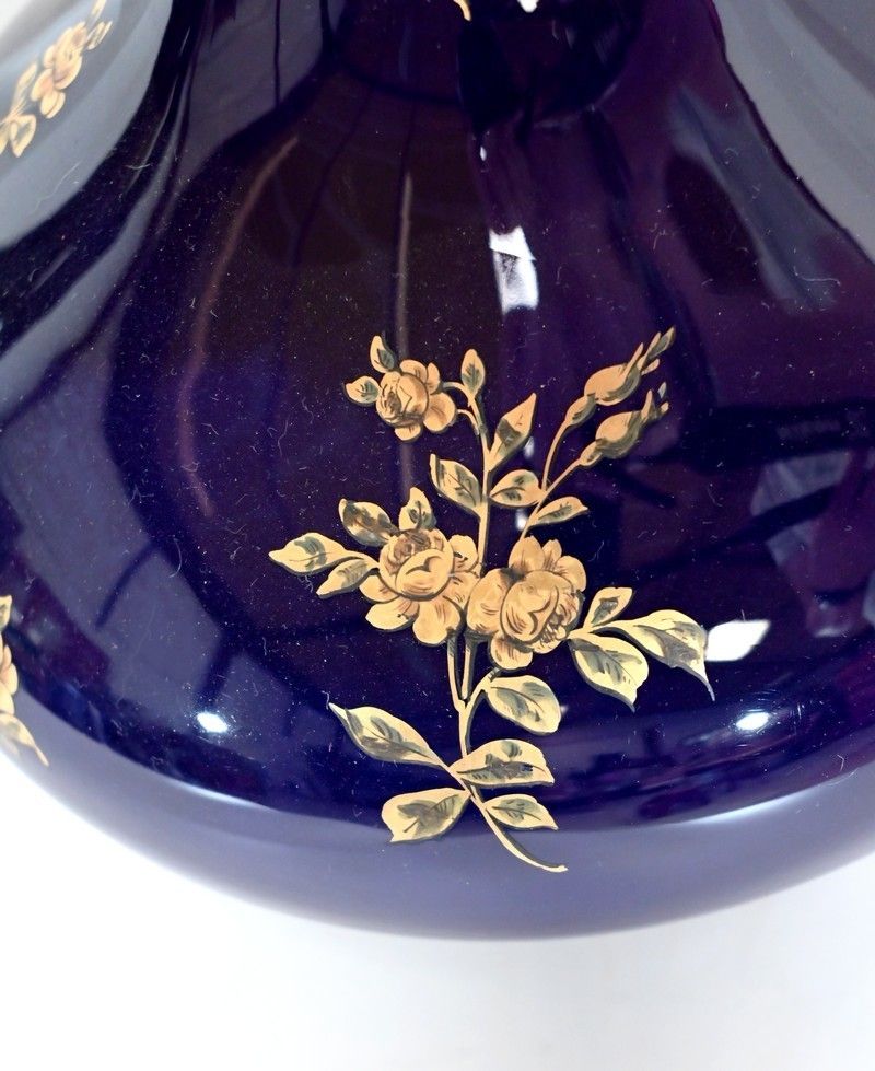 photo vinterior Pair Of Fine Earthenware Vases, Jaget & Pinon Early 20th Century