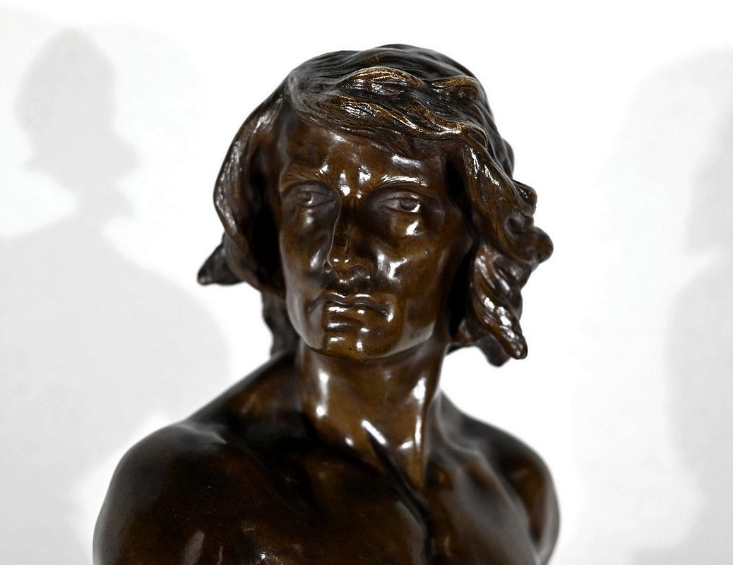 Important Bronze The Departure Signed V. Tournier   2nd Half Of The 19th Century photo Home Decor