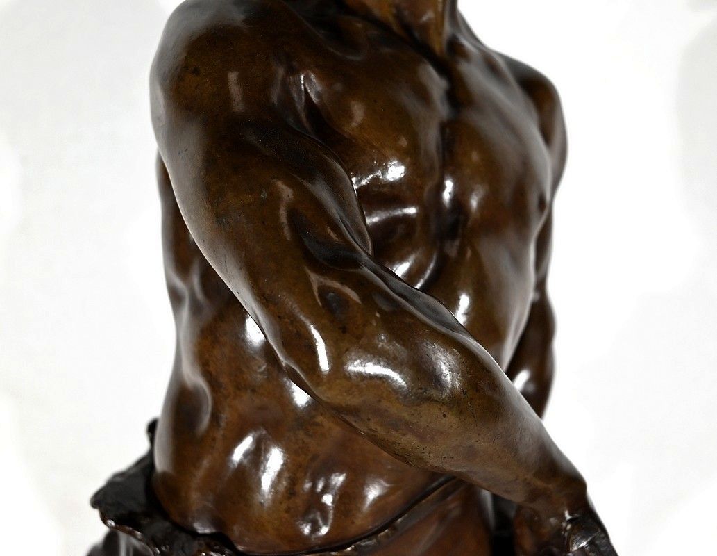 Important Bronze The Departure Signed V. Tournier   2nd Half Of The 19th Century photo 3908.85